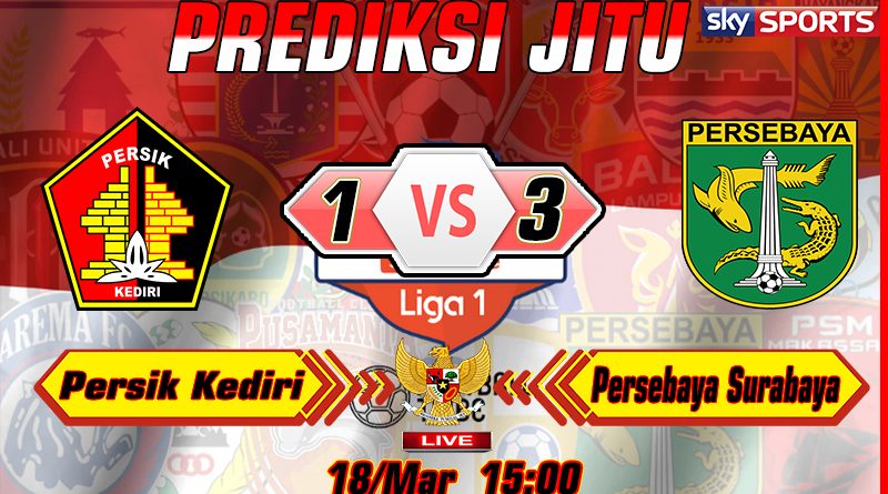 Agen Judi Online PialaLiga Prediksi Bola Persik Kediri vs Persebaya