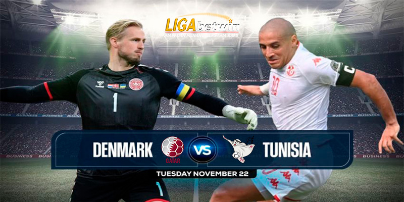 Denmark-vs-Tunisia piala liga dunia Ligabetwin